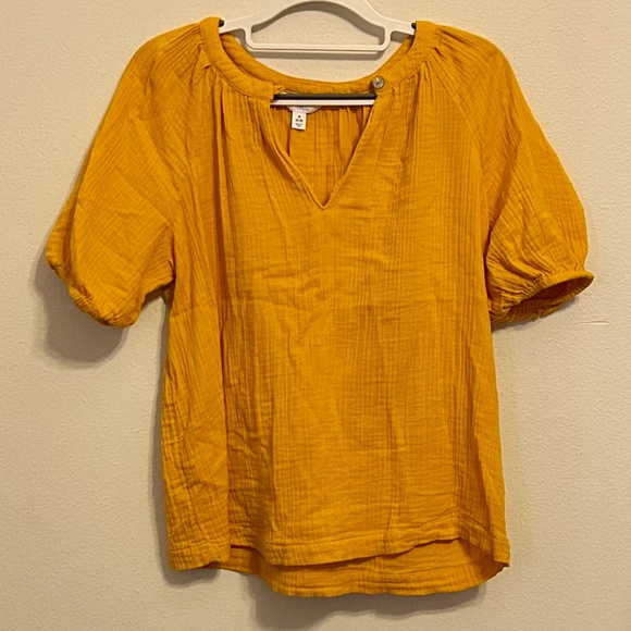 TIME AND TRU Women’s Blouse, NEVER WORN, Mango Tango Color, Size Small (4-6) - Picture 1 of 8